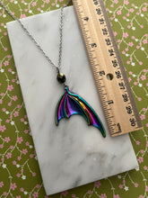 Magical Multichrome Dragon Wing Pendant