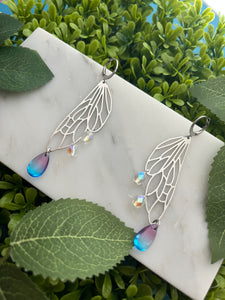 Faerie Dragonfly Wing Earrings