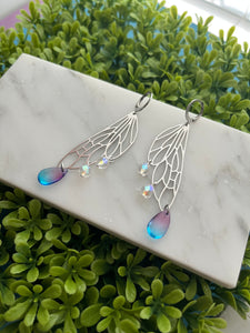 Faerie Dragonfly Wing Earrings