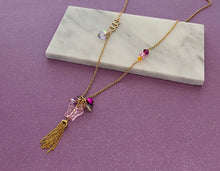 Super Sapphic Magic Butterfly Necklace