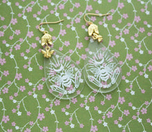 Magical Floating Bee Earrings