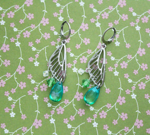 Faerie Dragonfly Wing Earrings