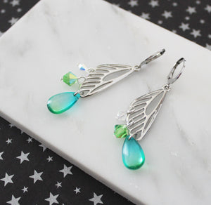 Faerie Dragonfly Wing Earrings