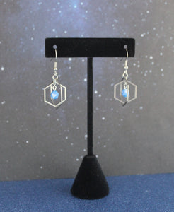 Hexcore Arcane Magic Earring 3D Geometric