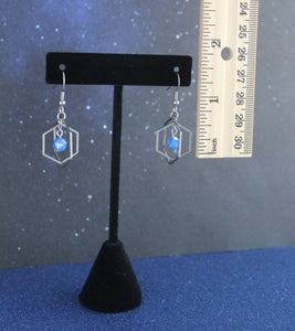 Hexcore Arcane Magic Earring 3D Geometric