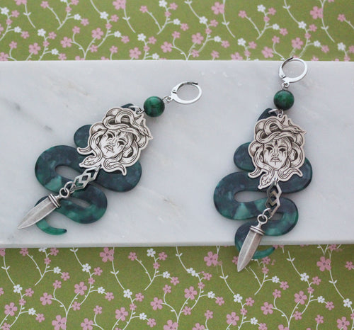 Medusa Earrings - Charity Initiative - Two Variations