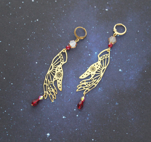 Arcane Magic Golden Mel Earrings