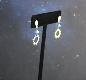 Mini Gear Arcane Charm Earrings