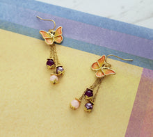 Sunset Butterfly Earrings