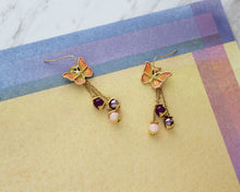 Sunset Butterfly Earrings