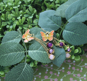 Sunset Butterfly Earrings