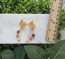 Sunset Butterfly Earrings