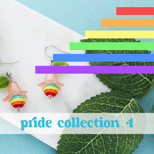 Rainbow Bloom Earrings - Two Color Options