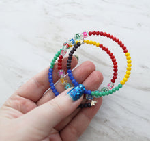 Queer And Here! Memory Wire Bracelet