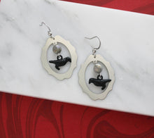 Raven Portrait Earrings