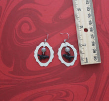 Raven Portrait Earrings