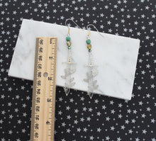 Orym Floral Sword Earrings - RESTOCKED