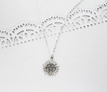 Silver Supernatural Logo Pendant Necklace