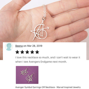 Team Up Tattoo Earrings or Necklace