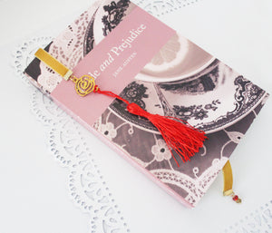 Velvet Beauty and the Beast Bookmark