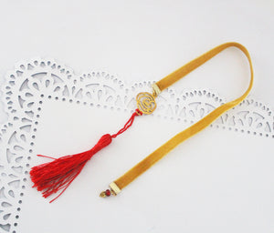 Velvet Beauty and the Beast Bookmark