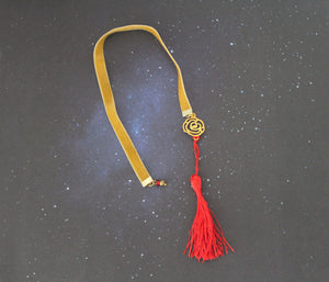 Velvet Beauty and the Beast Bookmark