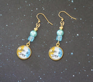 Gold Simon Snow Earrings