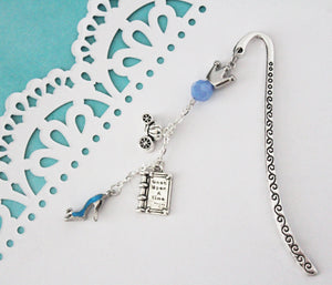 Cinderella Charm Bookmark