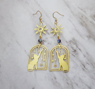 Golden Familiar Earrings - restocked!