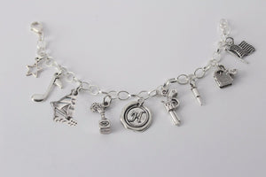 Hamilton An American Musical Silver Charm Bracelet