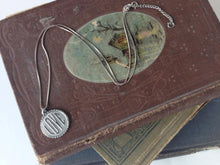Artisan Pewter Charm Pendant for Friendship and Love