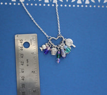 Jester Critical Role Heart Necklace