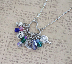 Jester Critical Role Heart Necklace