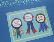 Heroic Motivational Postcard (Cap Trio)