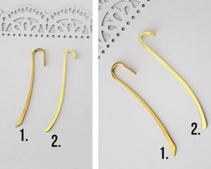 Gold Rapunzel Charm Bookmark