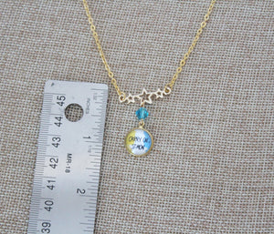 Carry On Simon Charm Necklace