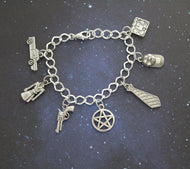 Silver Supernatural Charm Bracelet