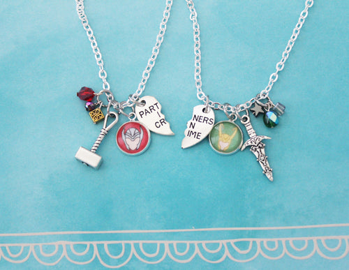 Thunder and Mischief Friendship Necklace Set