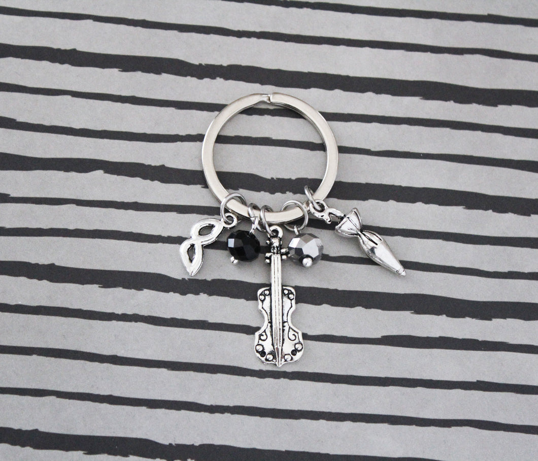 Umbrella Academy Charm Keychain