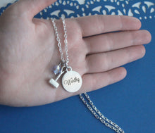 Worthy Quote Charm Necklace