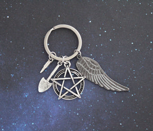 Supernatural Wing Keychain