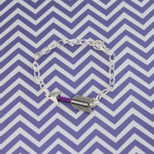 Purple Wrapped Arrow Bracelet