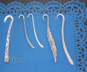 Flower Princess Charm Bookmark